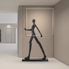 Sculpture Floor Lamp Artistic Steel LED Living Room Bedroom Office