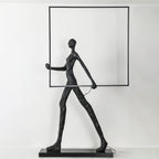 Sculpture Floor Lamp Artistic Steel LED Living Room Bedroom Office