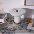 Rechargeable Alabaster LED Table Lamp Cordless