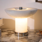 Rechargeable Alabaster LED Table Lamp Cordless