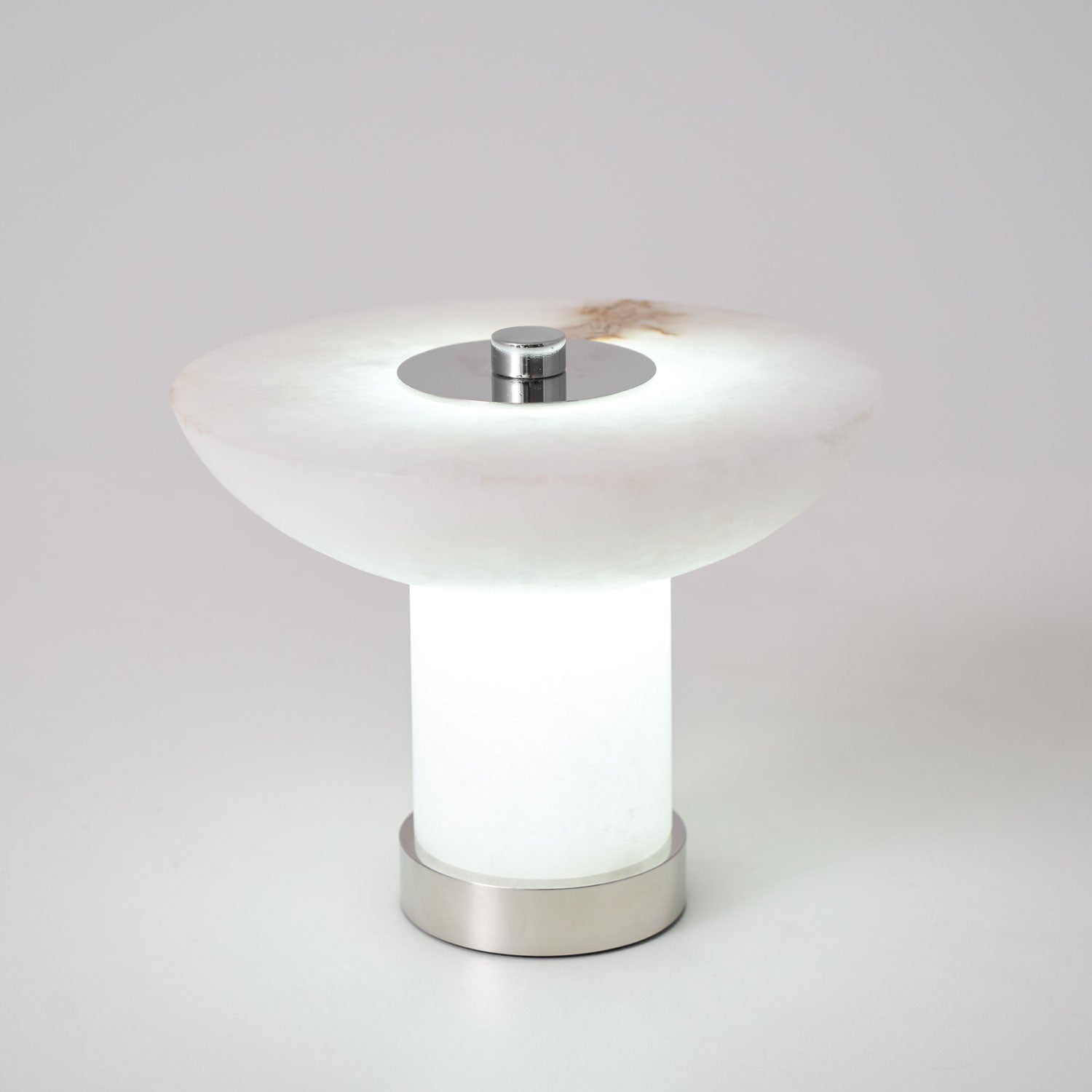 Rechargeable Alabaster LED Table Lamp Cordless