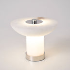 Rechargeable Alabaster LED Table Lamp Cordless