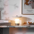 Rechargeable Alabaster LED Table Lamp Cordless