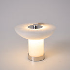 Rechargeable Alabaster LED Table Lamp Cordless