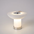 Rechargeable Alabaster LED Table Lamp Cordless