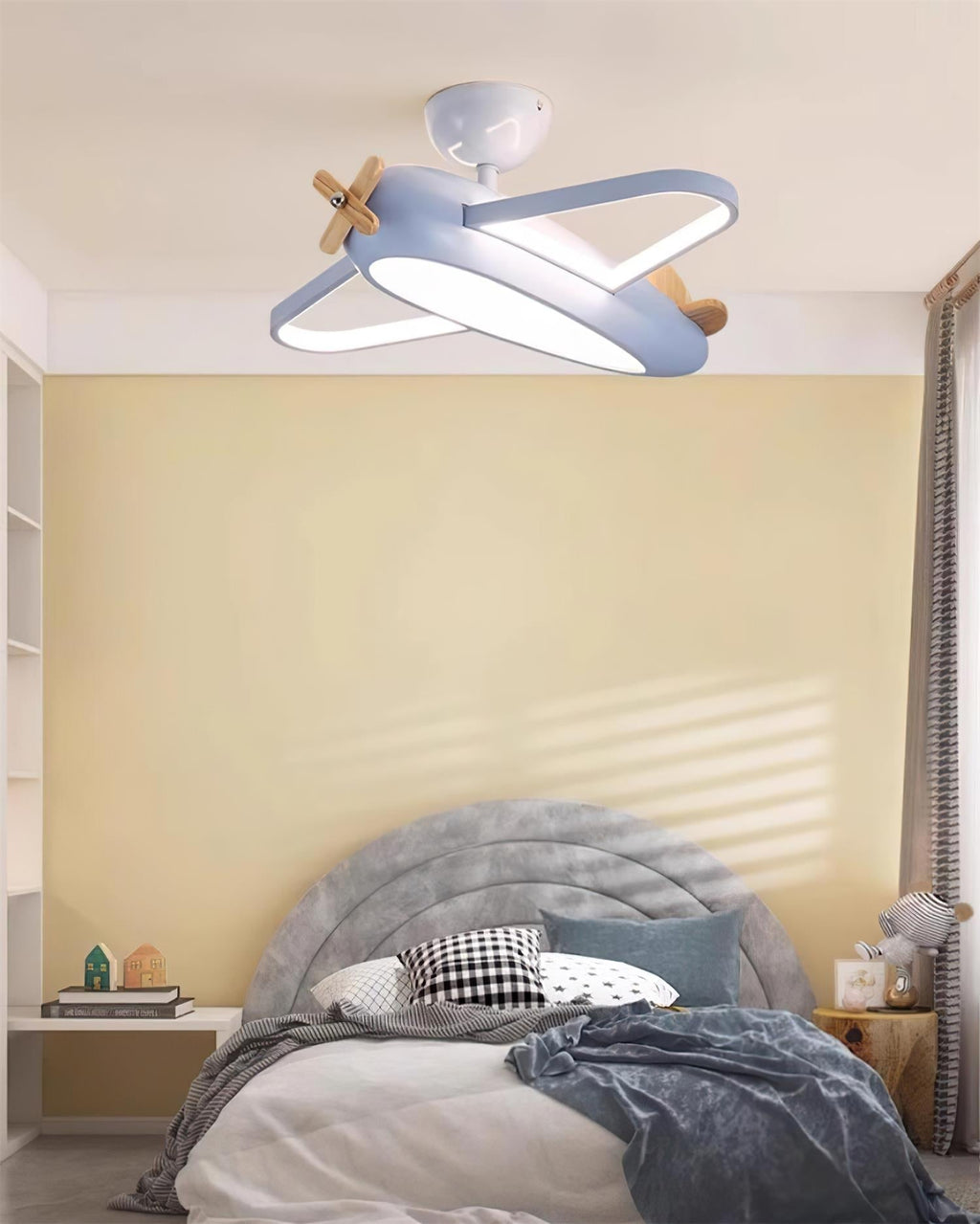 Ceiling Lamp Airplane for Kids’ Room with Playful Charm