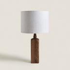 Aisling Sculptural Table Lamp Natural Stone Resin Warm LED Modern Bedside Living Room — Multiple Finishes