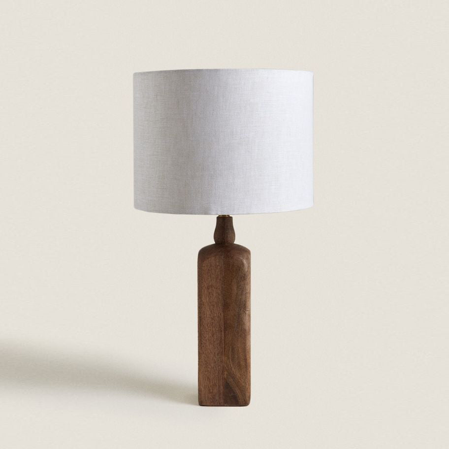 Aisling Sculptural Table Lamp Natural Stone Resin Warm LED Modern Bedside Living Room — Multiple Finishes