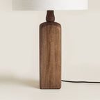 Aisling Sculptural Table Lamp Natural Stone Resin Warm LED Modern Bedside Living Room — Multiple Finishes