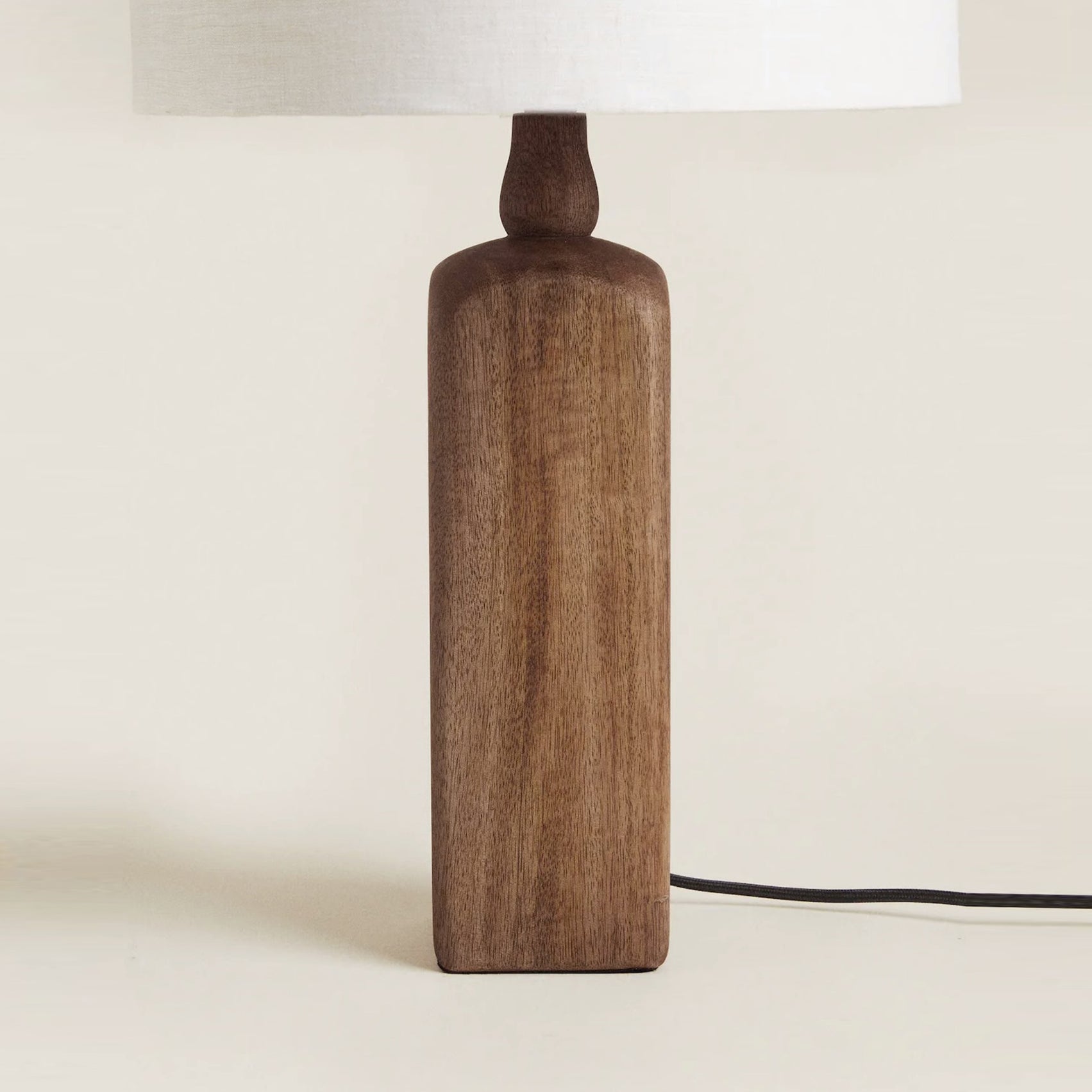 Aisling Sculptural Table Lamp Natural Stone Resin Warm LED Modern Bedside Living Room — Multiple Finishes