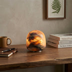 Alabaster Portable Cordless Table Lamp Built-in Battery Rechargeable Warm LED Bedside Outdoor — 3 Colors