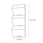Alabaster Staircase Wall Lamp Natural Stone LED Warm White Vertical Stairwell Living Room — 3 Sizes