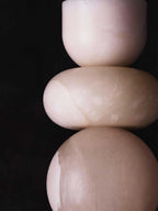 Rauduvyn Modern Totem Alabaster Pendant Light