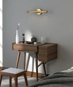 Solvain Modern Brass LED Wall Sconce – Elegant Contemporary Lighting