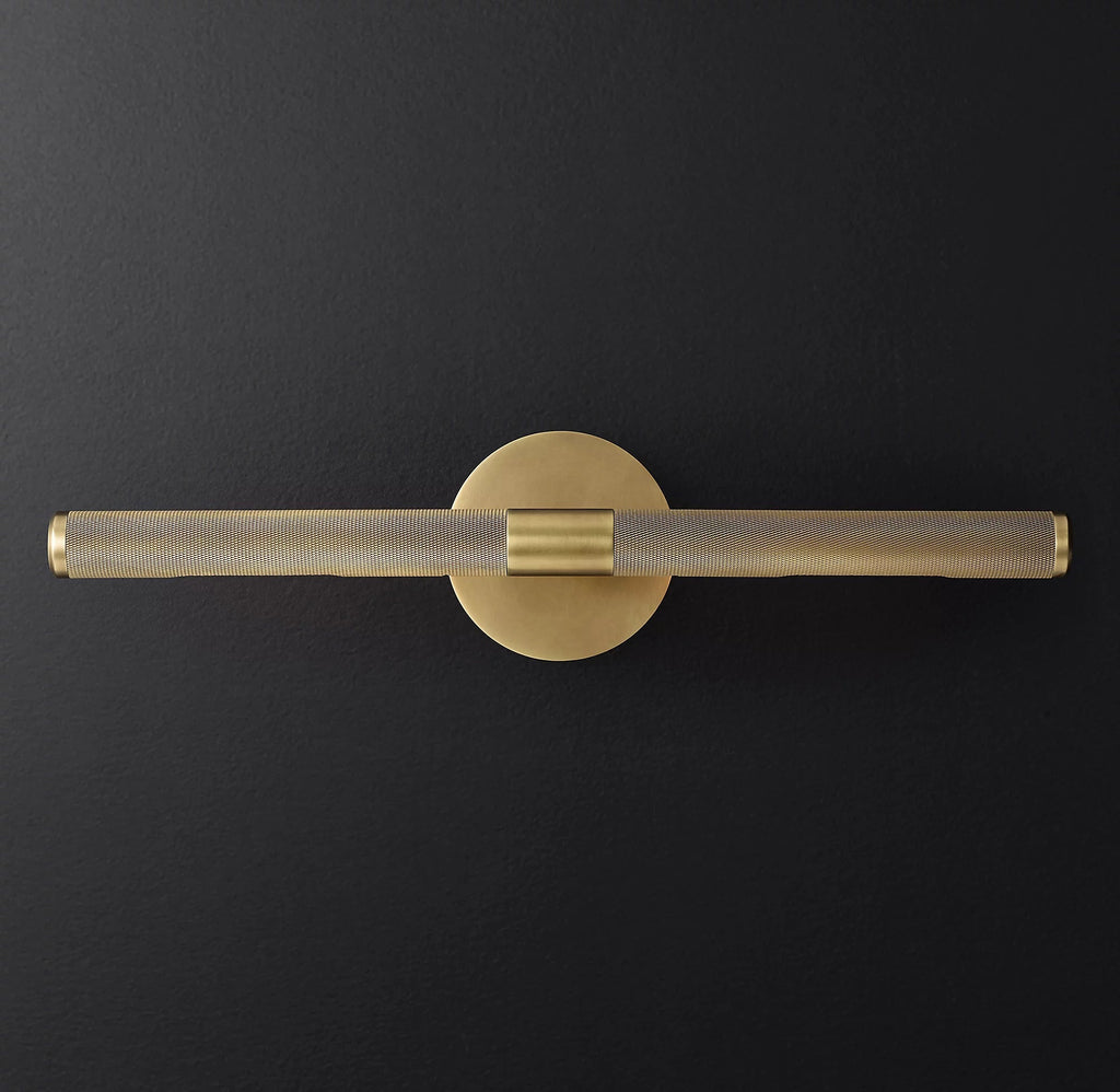 Solvain Modern Brass LED Wall Sconce – Elegant Contemporary Lighting