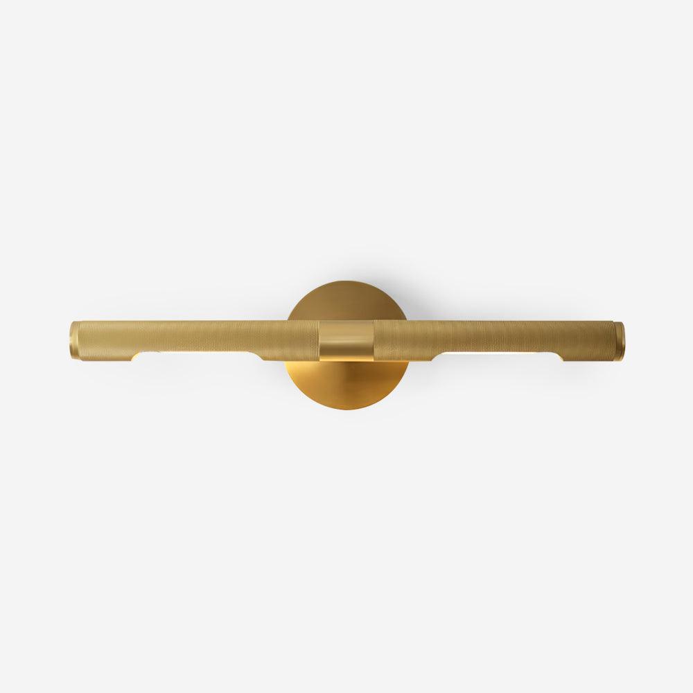 Solvain Modern Brass LED Wall Sconce – Elegant Contemporary Lighting