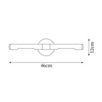 Solvain Modern Brass LED Wall Sconce – Elegant Contemporary Lighting