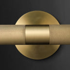 Solvain Modern Brass LED Wall Sconce – Elegant Contemporary Lighting