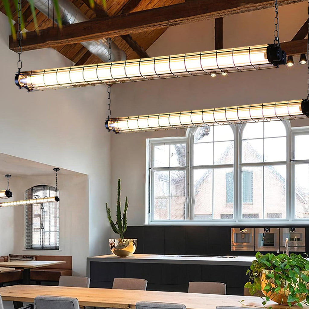 Arsorisra Industrial Linear Pendant Light