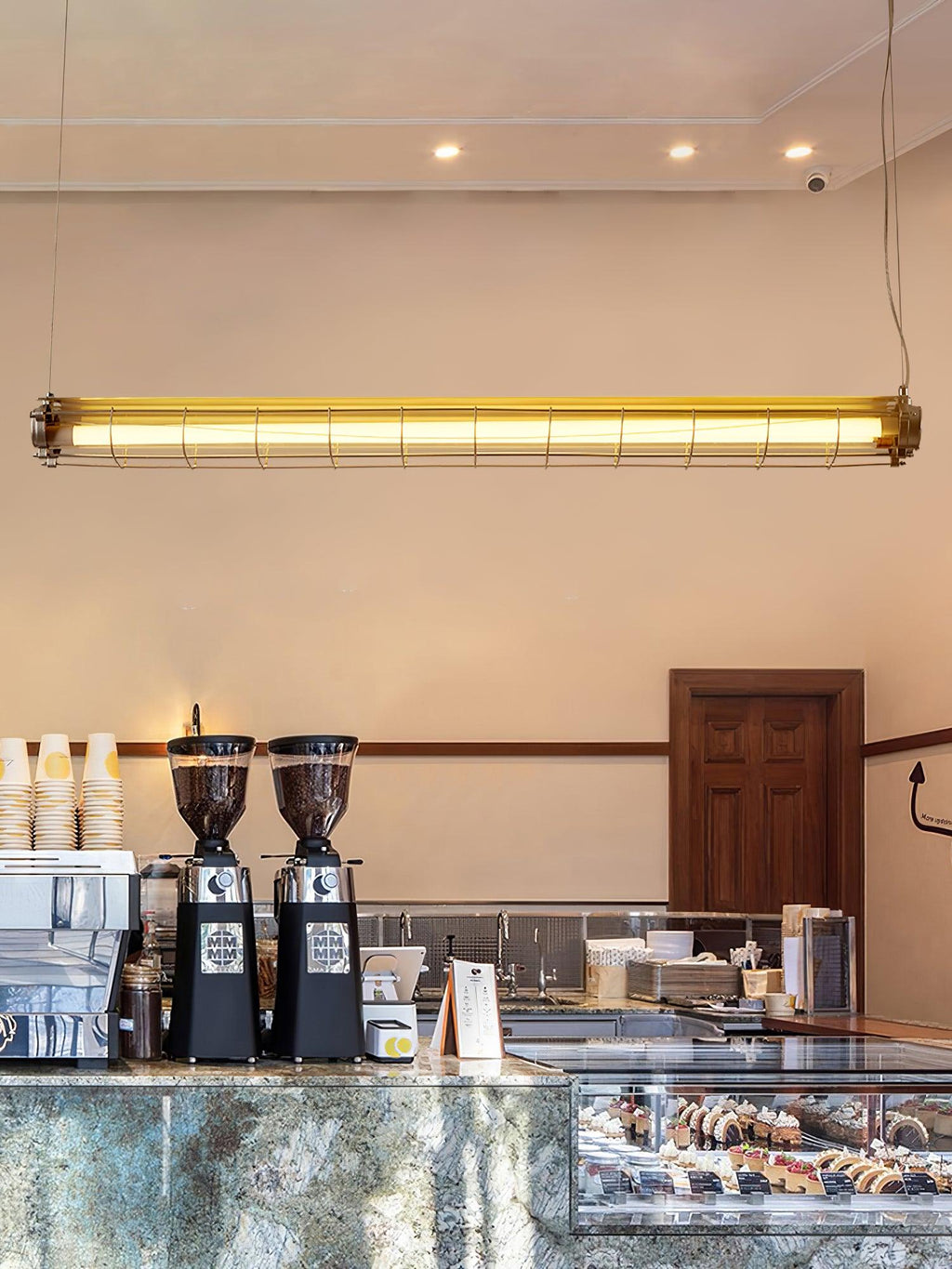 Arsorisra Industrial Linear Pendant Light