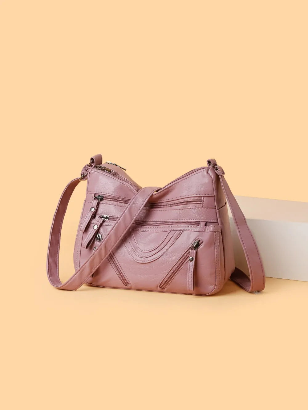 Sac bandoulière multi-compartiments