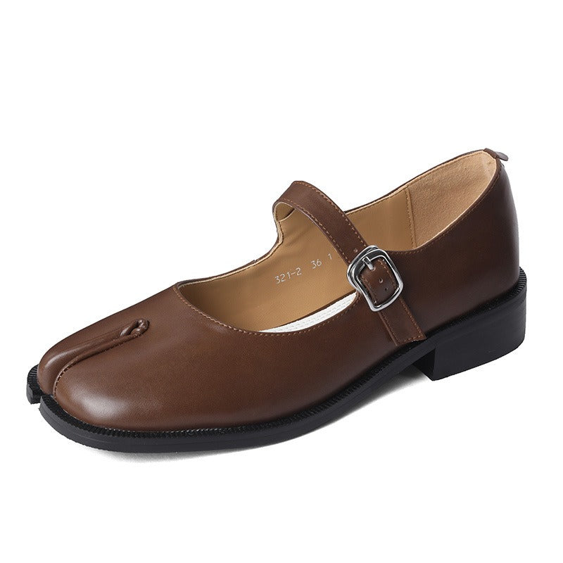 Women's Mary Jane Low Heel Shoes | Block Heel