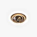 Aria Cosmic Astronaut & Galaxy Motif Flush Mount Ceiling Light