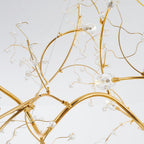 Olivia Romantic Art Deco Branch Pendant Light