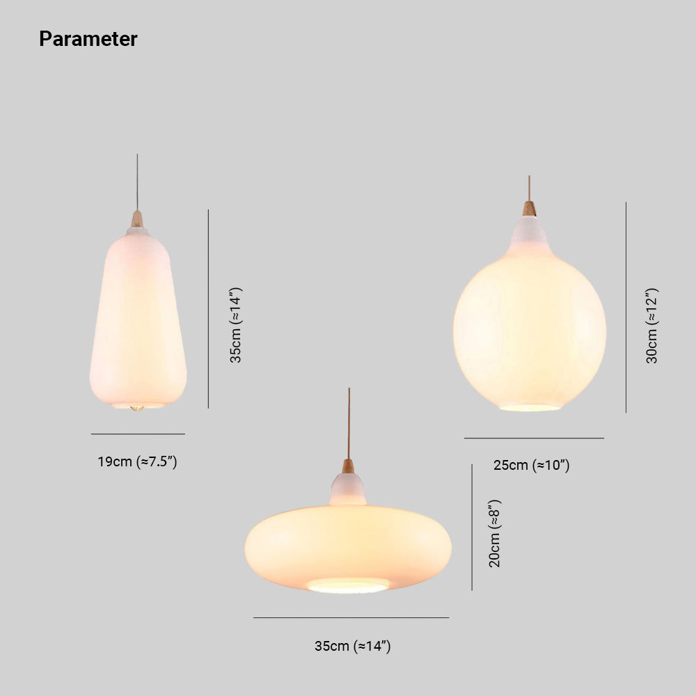 Valentina Nordic Designer LED Pendant Light, 3 Style