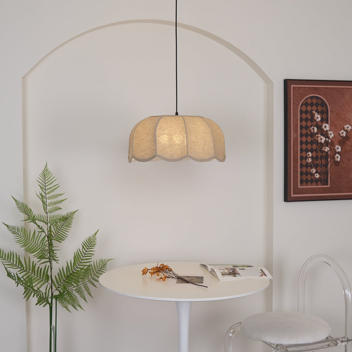 Sora Banana Leaf Pendant Light