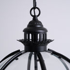 Braeden Sculptural Pendant Light Natural Stone LED Warm White Dining Room Bedroom — Brass Hardware