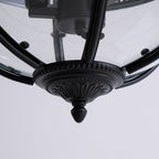 Braeden Sculptural Pendant Light Natural Stone LED Warm White Dining Room Bedroom — Brass Hardware