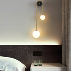 Elaro Elegant Brass Arc Wall Light – Modern Wall Sconce