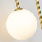 Elaro Elegant Brass Arc Wall Light – Modern Wall Sconce