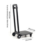 Amazirhub Foldable Garment Travel Bag with Wheels