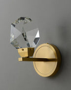Crystal Rocks K9 Pendant Wall Light Minimalist Bedroom Living Room Office