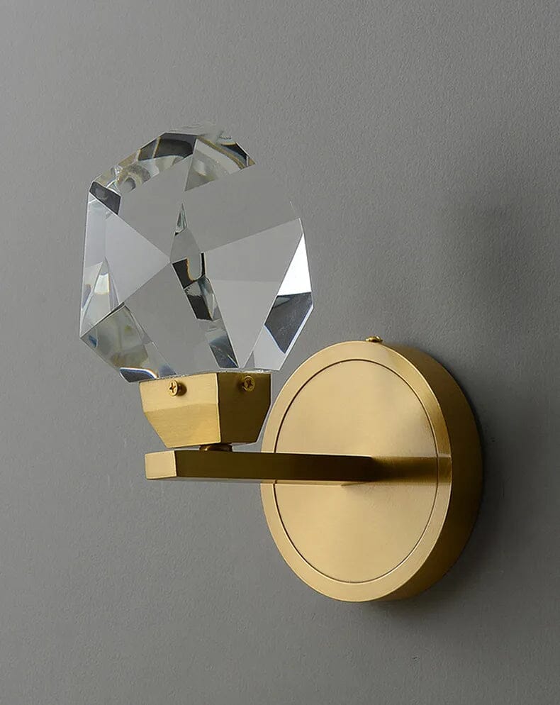 Crystal Rocks K9 Pendant Wall Light Minimalist Bedroom Living Room Office
