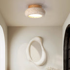 Astra Ceiling Light Mini Donut Travertine