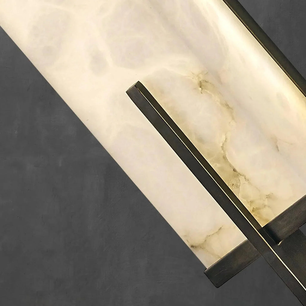 Zenith Elegant Alabaster Wall Light