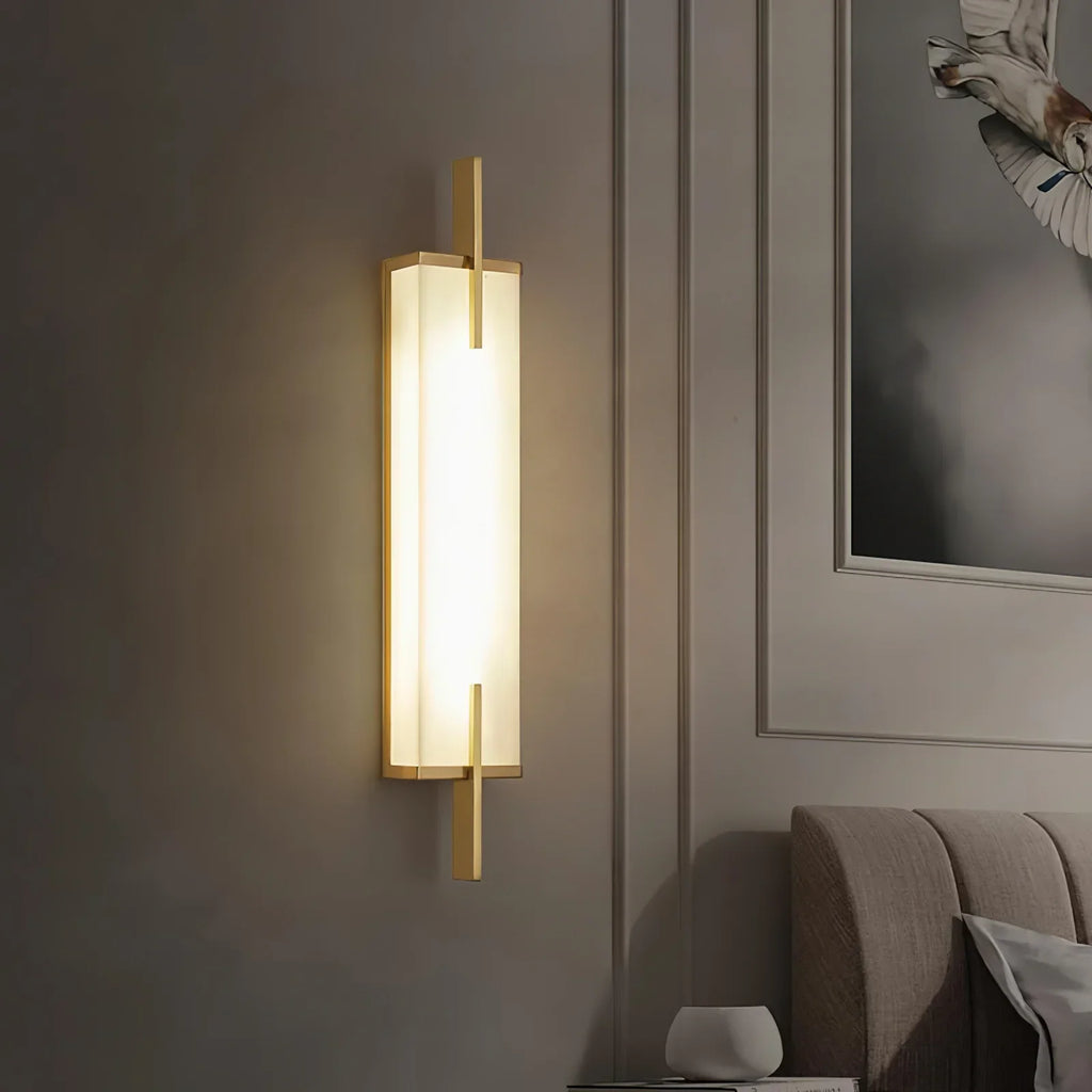 Zenith Elegant Alabaster Wall Light