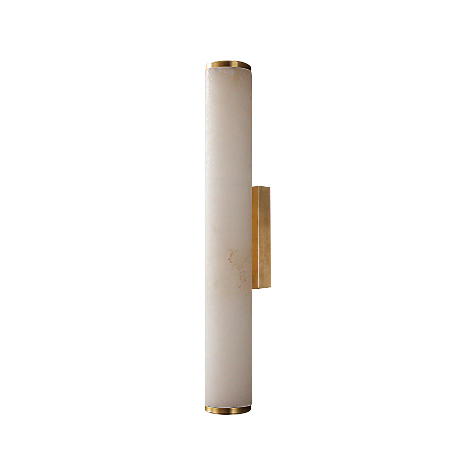 Callisto Alabaster Wall Sconce Natural Stone LED Luxury Bedroom Living Room — 5 Size and Finish Options