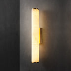Callisto Alabaster Wall Sconce Natural Stone LED Luxury Bedroom Living Room — 5 Size and Finish Options