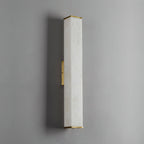 Callisto Alabaster Wall Sconce Natural Stone LED Luxury Bedroom Living Room — 5 Size and Finish Options