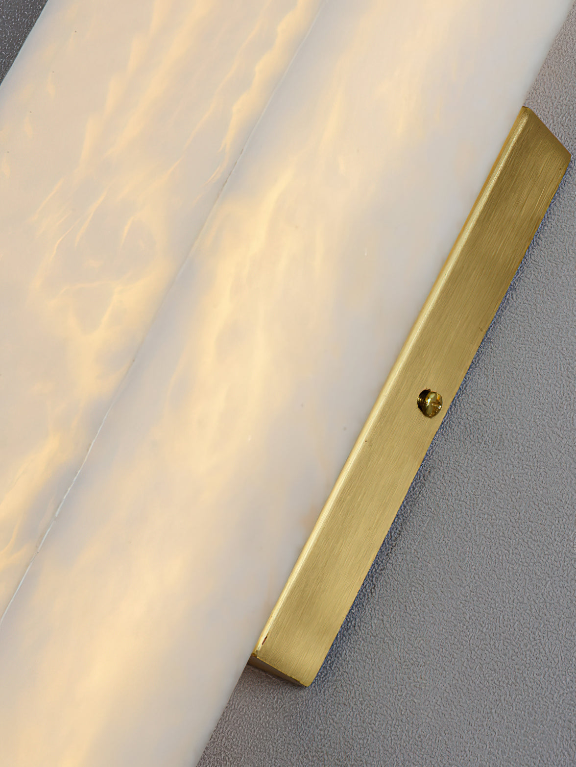 Callisto Alabaster Wall Sconce Natural Stone LED Luxury Bedroom Living Room — 5 Size and Finish Options