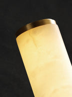 Callisto Alabaster Wall Sconce Natural Stone LED Luxury Bedroom Living Room — 5 Size and Finish Options