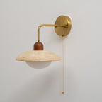 Cavone Travertine Wall Sconce – Elegant Natural Stone Accent Lighting