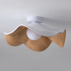Lanoe Ceiling Light Wood Black&White