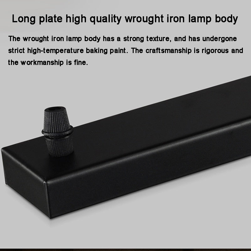Ceiling Canopy Base for Pendant Lights DIY Multi-Hole Black White Gold — 3 to 5 Holes Round Straight