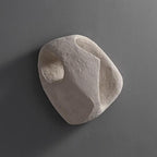 Cement Hollow Wall Lamp Minimalist Handcrafted LED Bedroom Living Room Bathroom — 3 Sizes Grey Black