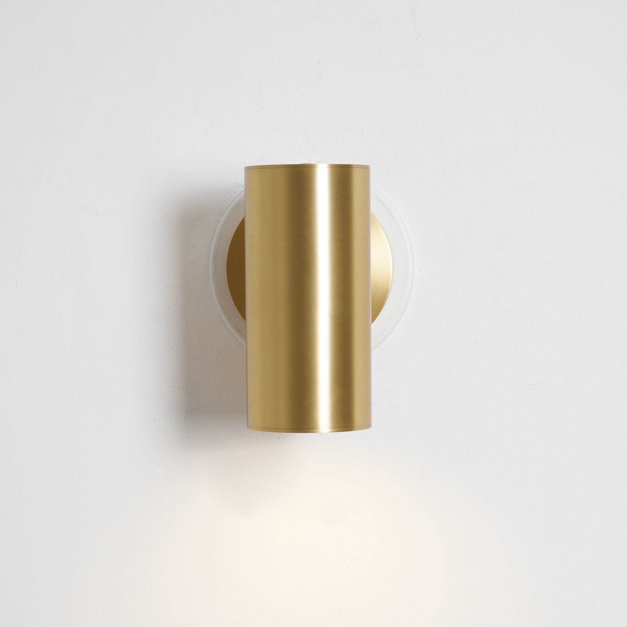 Champeaux Plaster Wall Sconce Handcrafted LED Warm White Bedroom Living Room Hallway — 2 Sizes